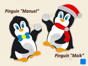 Pinguine Manuel und Maik