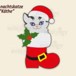 Weihnachtskatze Käthe